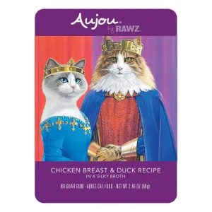 RAWZ Aujou Chicken & Duck Wet Cat Food cat supplies cat house cat tree cat feeder cat collar