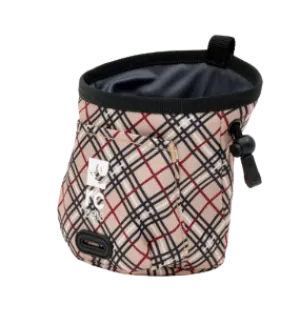 RC Pets Essential Treat Bag - Tan Tartan dog pain relief hip joint supplement senior dog care pet arthritis aid dog skin supplement