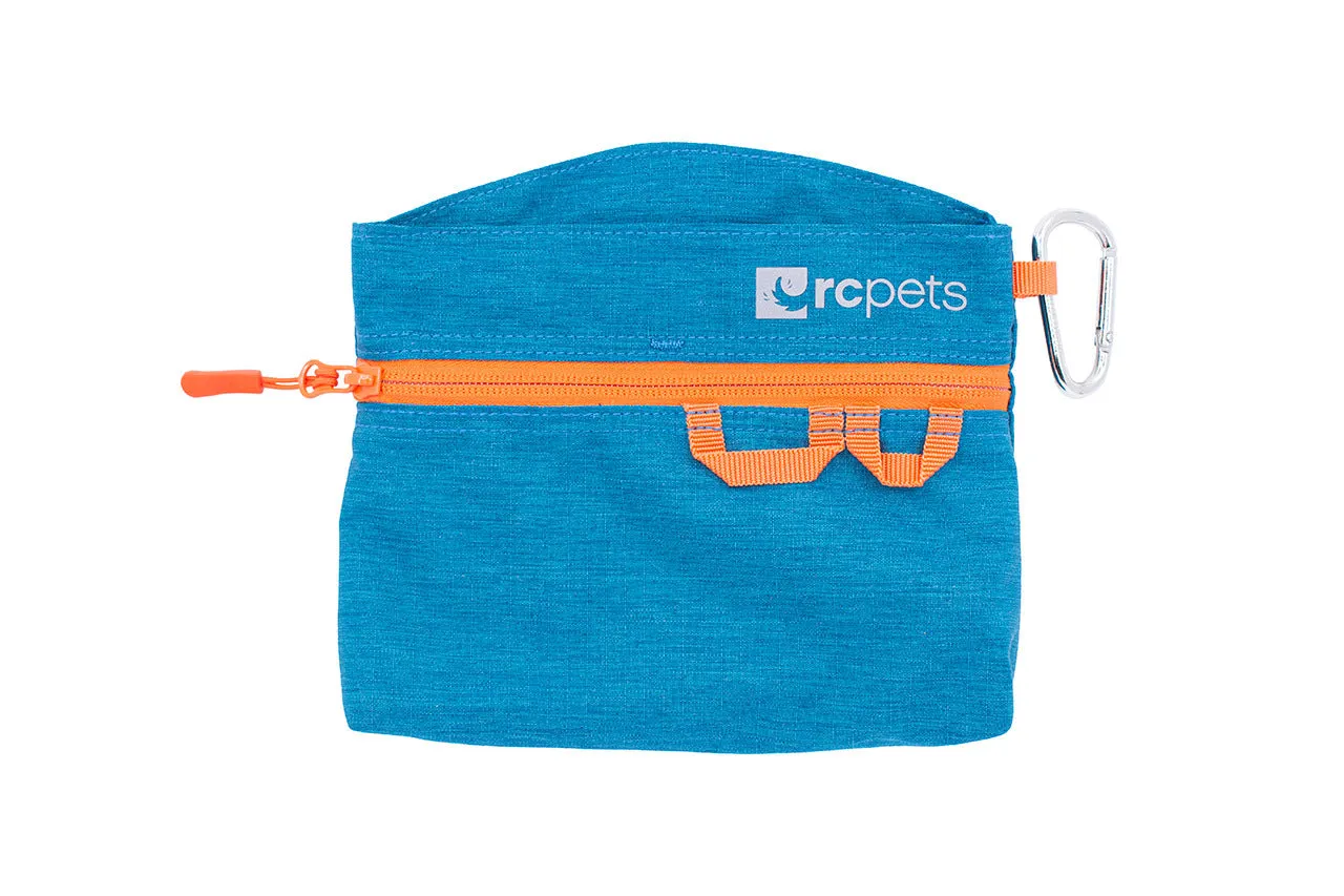 RC Pets Quick Grab Treat Bag - Heather Teal dog pain relief hip joint supplement senior dog care pet arthritis aid dog skin supplement