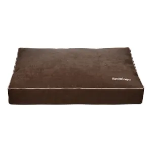 Red Dingo Premium Mattress Dog Bed (Chocolate) dog bones rawhide chew sticks dog jerky bacon bone