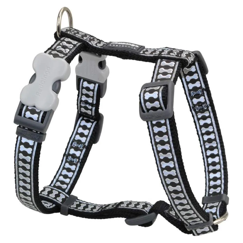 Red Dingo Reflective Dog Harness - Large grain free dog food natural dog biscuits high protein dog food dog food pack dog meat sticks