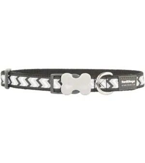 Red Dingo Reflective Ziggy Dog Collar (Black) dog bones rawhide chew sticks dog jerky bacon bone
