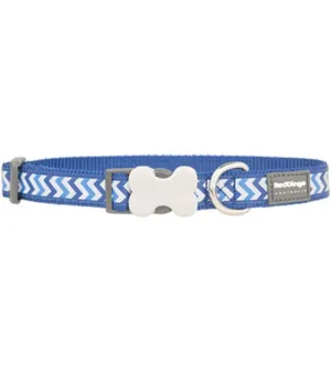 Red Dingo Reflective Ziggy Dog Collar (Blue) dog bones rawhide chew sticks dog jerky bacon bone