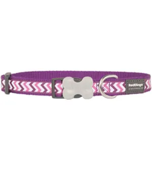 Red Dingo Reflective Ziggy Dog Collar (Purple) grain free dog food natural dog biscuits high protein dog food dog food pack dog meat sticks