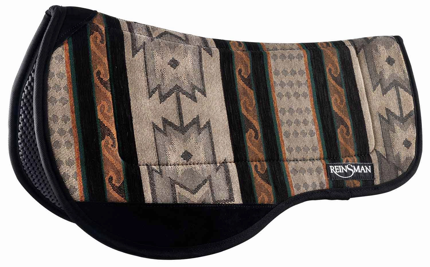 Reinsman Contour Trail Saddle Pad, 30" x 34" x 1" cat fur care cat grooming tools cat deshedding brush cat bath kit cat nail trimmer