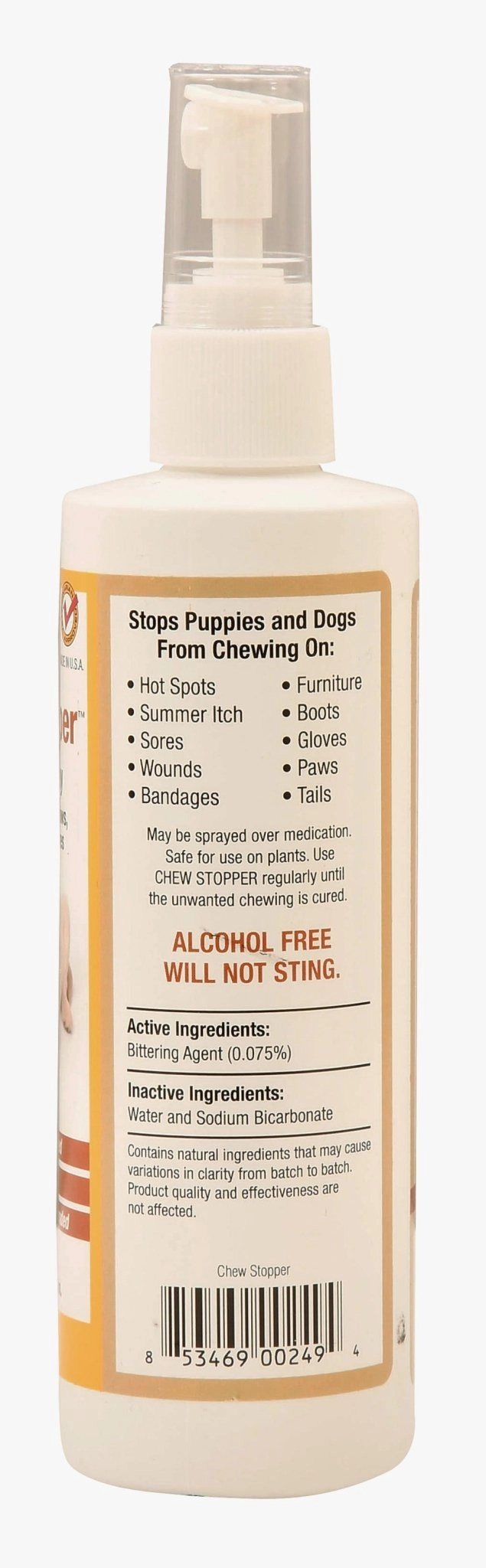 Retrieve Chew Stopper No Chew Spray - Stop Dogs Chewing, 8 oz