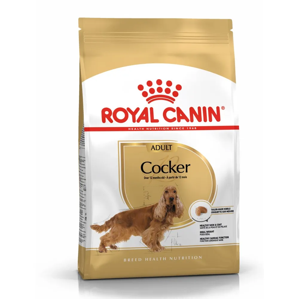 Royal Canin Cocker Spaniel Adult Dry Dog Food 3kg