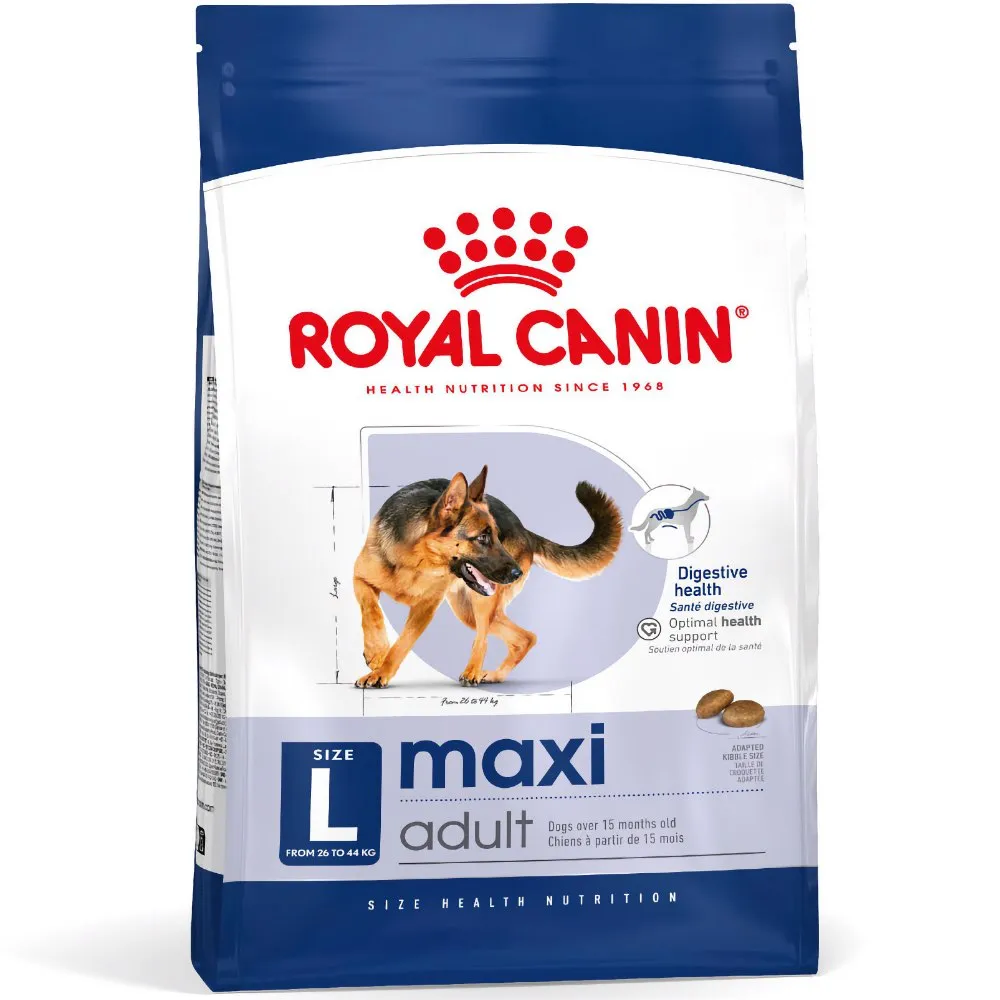 Royal Canin Maxi Adult Dry Dog Food 10kg dog sweater dog tuxedo dog dress holiday dog outfit dog birthday shirt