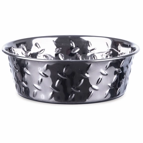 Ruff-N-Tuff Diamond Plate Steel Bowls cat grooming cat shampoo cat conditioner cat comb cat grooming glove