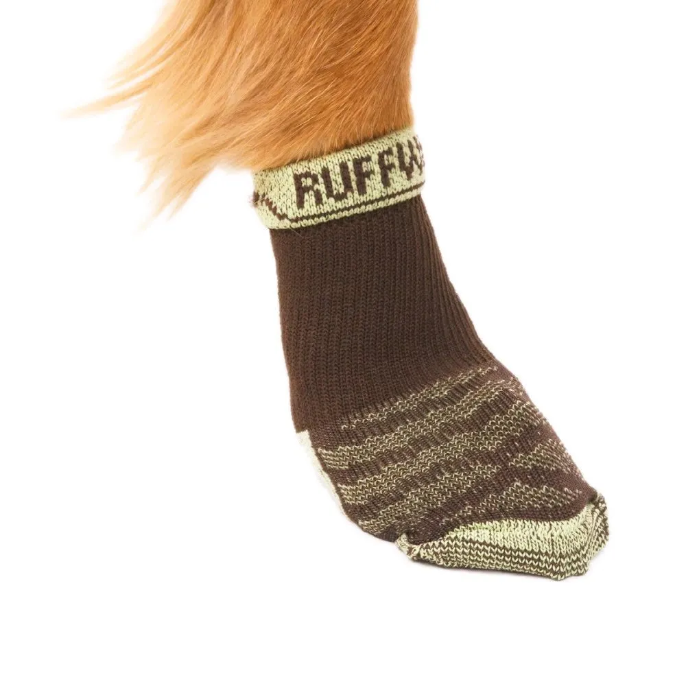 Ruffwear Barkn Boot Quick-Dry Dog Socks - Earth Brown
