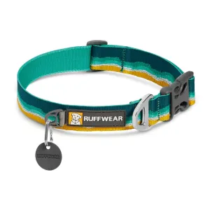 Ruffwear Crag Reflective Dog Collar (Seafoam) puppy food dog jerky treats dog dental treats dog chicken strips organic dog food