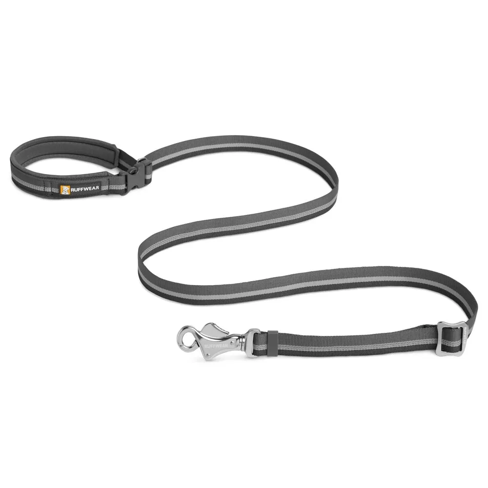 Ruffwear Crag Reflective Multi-Function Dog Leash (Granite Gray) puppy food dog jerky treats dog dental treats dog chicken strips organic dog food