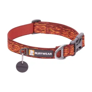 Ruffwear Flat Out Patterned Dog Collar (Ember Distortion) grain free dog food natural dog biscuits high protein dog food dog food pack dog meat sticks