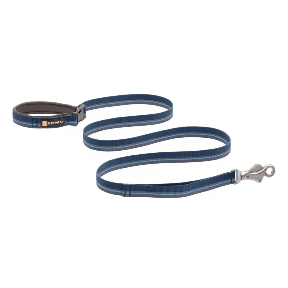 Ruffwear Flat Out Patterned Multi-Function Dog Leash (Blue Horizon) puppy food dog jerky treats dog dental treats dog chicken strips organic dog food