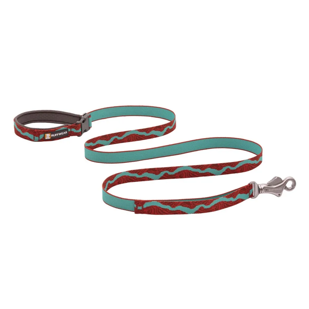 Ruffwear Flat Out Patterned Multi-Function Dog Leash (Colorado River) puppy food dog jerky treats dog dental treats dog chicken strips organic dog food