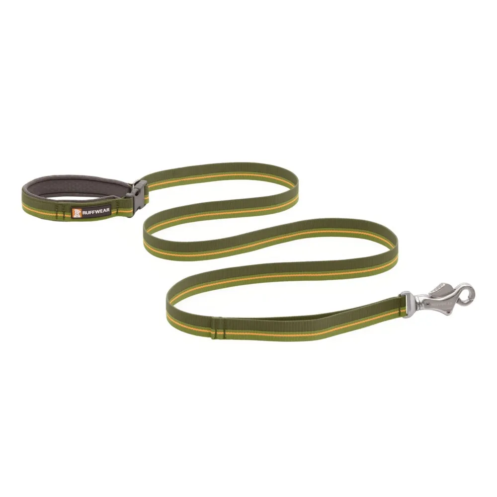 Ruffwear Flat Out Patterned Multi-Function Dog Leash (Forest Horizon) puppy food dog jerky treats dog dental treats dog chicken strips organic dog food