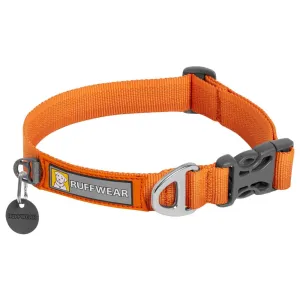 Ruffwear Front Range Ombr Dog Collar (Campfire Orange) grain free dog food natural dog biscuits high protein dog food dog food pack dog meat sticks