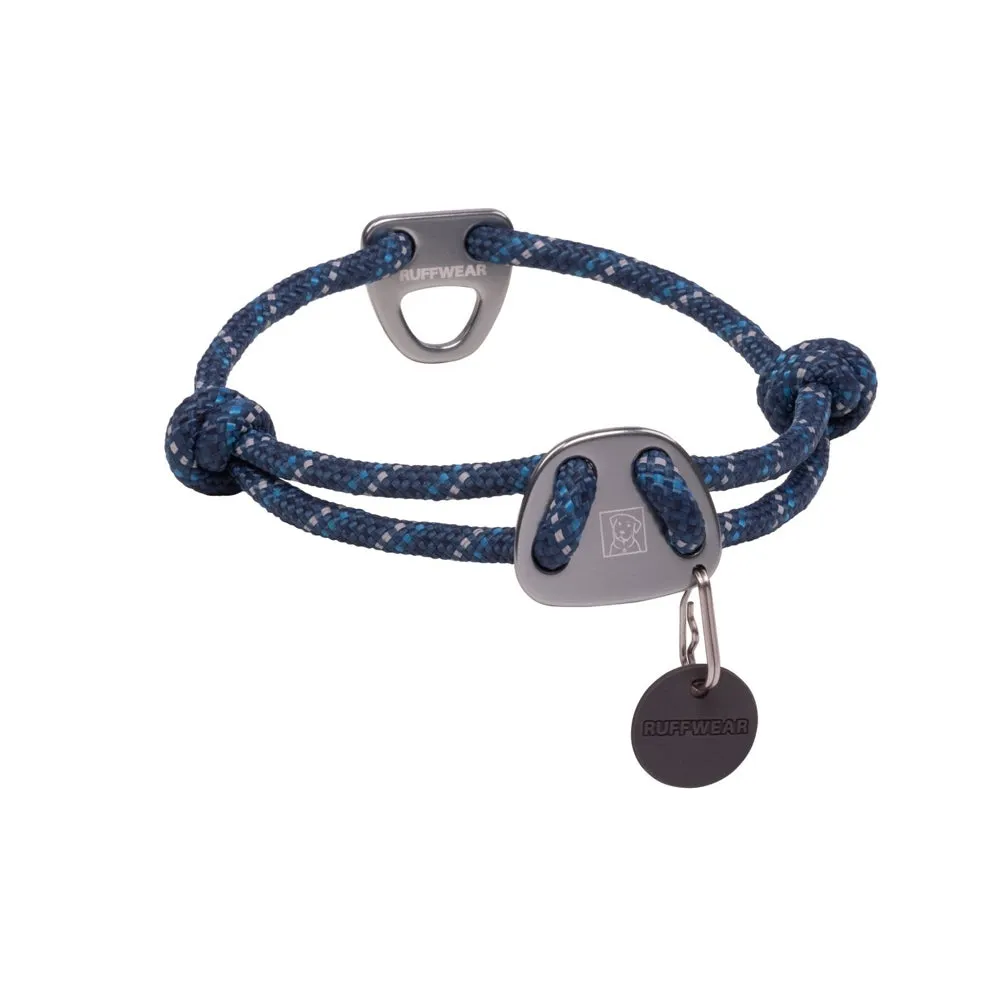 Ruffwear Knot-A-Collar Reflective Adjustable Rope Dog Collar (Blue Moon) grain free dog food natural dog biscuits high protein dog food dog food pack dog meat sticks