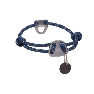 Ruffwear Knot-A-Collar Reflective Adjustable Rope Dog Collar (Blue Moon) grain free dog food natural dog biscuits high protein dog food dog food pack dog meat sticks