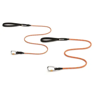 Ruffwear Knot-a-Leash Reflective Rope Dog Leash (Pumpkin Orange) grain free dog food natural dog biscuits high protein dog food dog food pack dog meat sticks