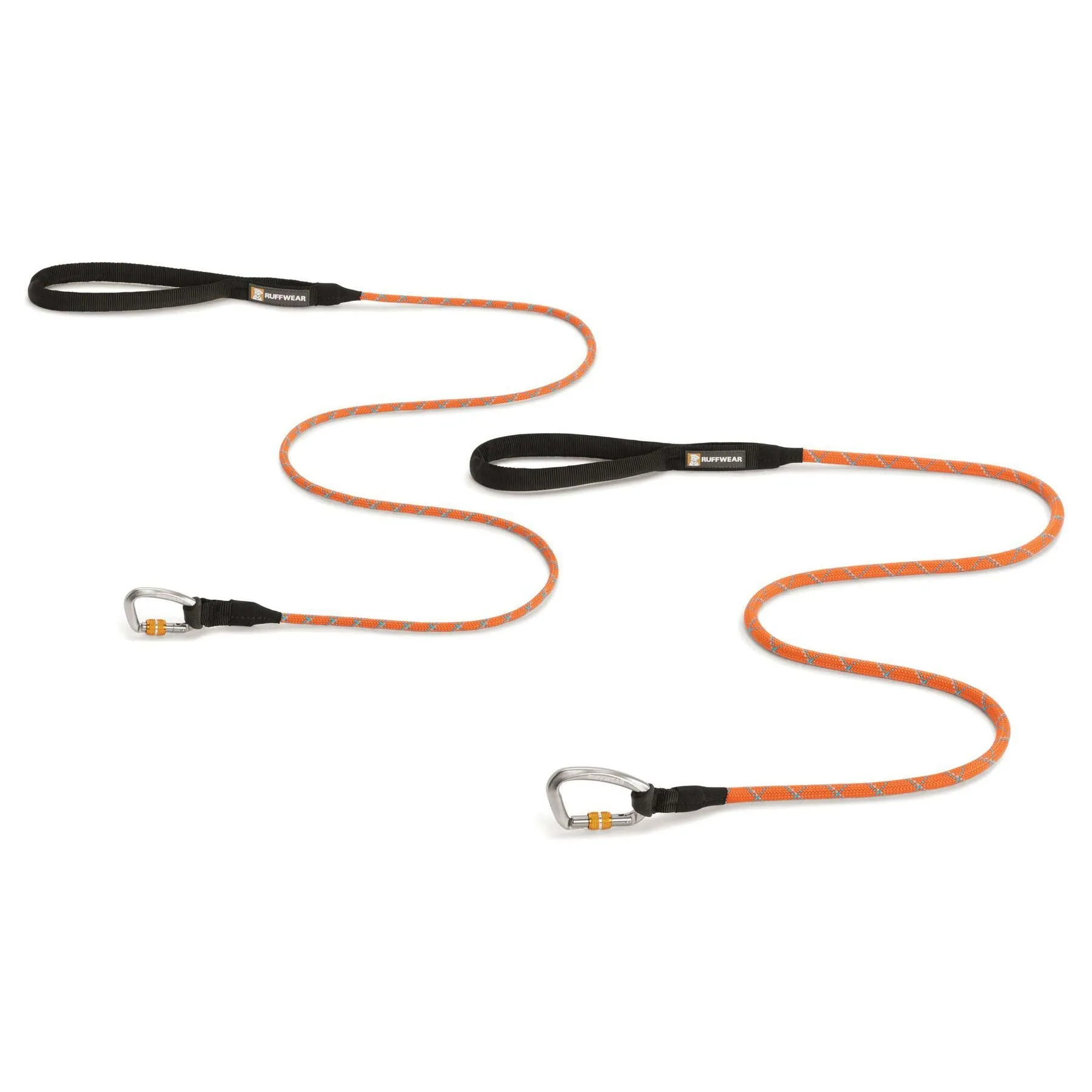 Ruffwear Knot-a-Leash Reflective Rope Dog Leash (Pumpkin Orange) grain free dog food natural dog biscuits high protein dog food dog food pack dog meat sticks