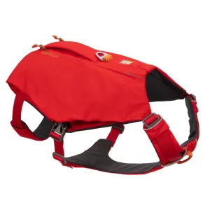 Ruffwear Switchbak Lightweight No-Pull Handled Dog Pack Harness (Red Sumac) grain free dog food natural dog biscuits high protein dog food dog food pack dog meat sticks