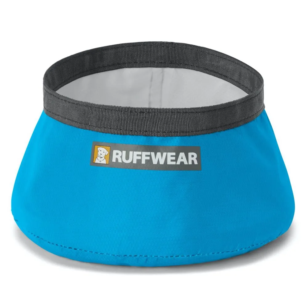 Ruffwear Trail Runner Ultralight Collapsible Food & Water Dog Bowl (Blue Dusk) dog bandana dog scarf dog necklace dog shoes dog socks