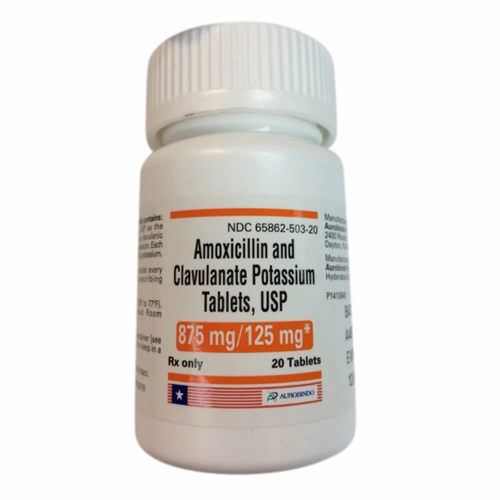 Rx Amoxicillin & Clavulanate Potassium (Generic) Tablets for Dogs & Cats, 125mg plush dog toys fluffy dog toy dog cuddle toy dog toy set stuffed toy for dogs