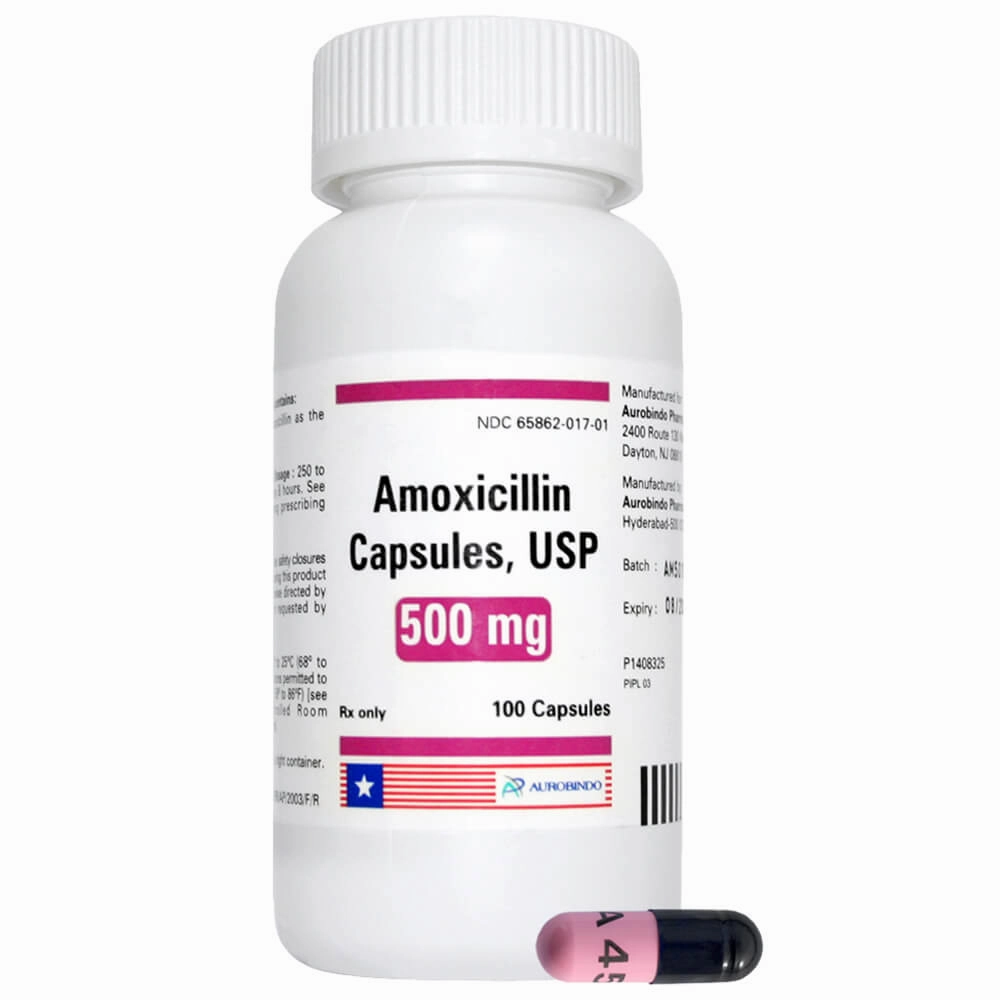 Rx Amoxicillin (Generic) Capsules for Dogs & Cats