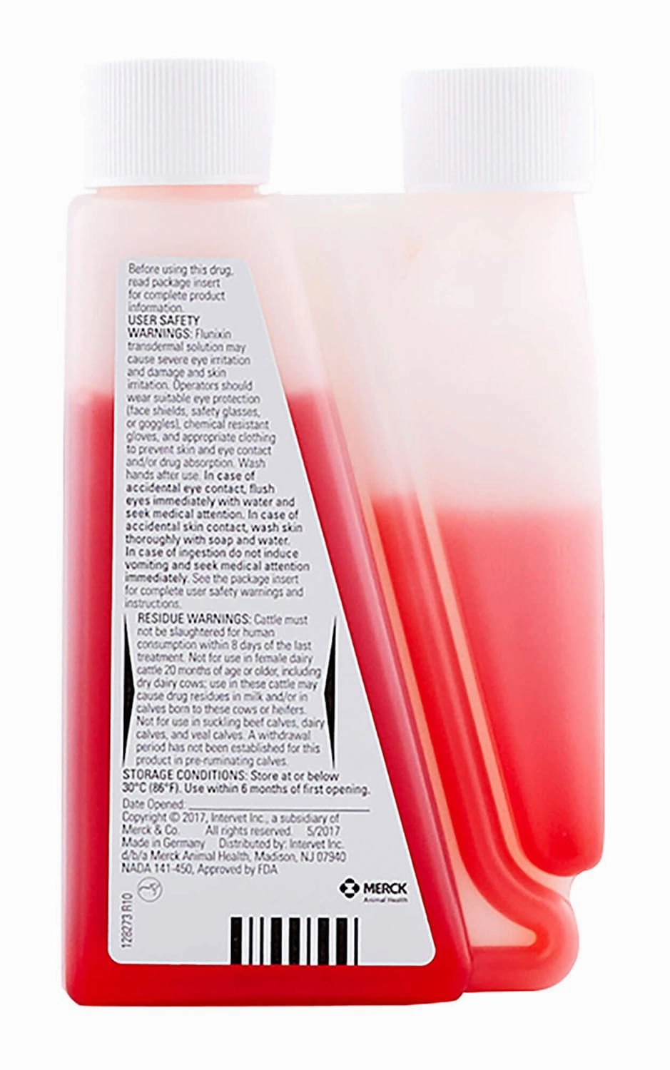 Rx Banamine Transdermal (flunixin transdermal solution) Pour-on for Cattle