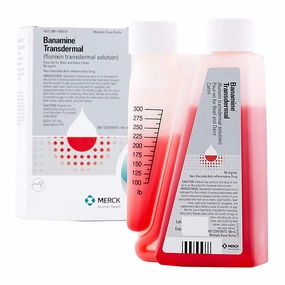 Rx Banamine Transdermal (flunixin transdermal solution) Pour-on for Cattle sheep feed sheep mineral sheep hay sheep pellets sheep salt block