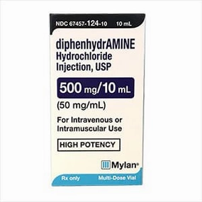 Rx Diphenhyrdramine (Generic) Injection for Dogs & Cats, 50mg/ml x 10mL cat climbing tree cat hammock cat steps cat grooming kit cat safety gate