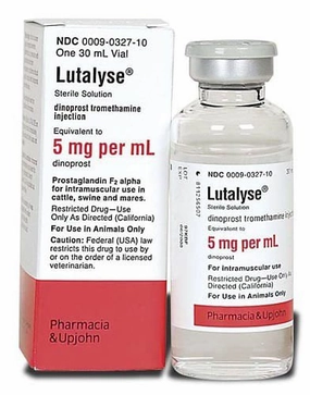 Rx Lutalyse (dinoprost tromethamine injection) Sterile Solution tuff dog toys durable toys for dogs chew tested toys hard chew toy strong plush