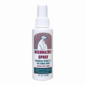 Rx Miconazole (miconazole nitrate 2%) Anti-Fungal Spray, 4 oz Bottle plush dog toys fluffy dog toy dog cuddle toy dog toy set stuffed toy for dogs