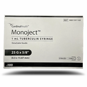 Rx Monoject Tuberculin (TB) Syringe with Needle poultry remedies poultry supplement goat vitamins sheep probiotics animal health boost