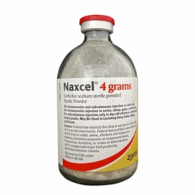 Rx Naxcel (ceftiofur sodium) Sterile Powder poultry remedies poultry supplement goat vitamins sheep probiotics animal health boost