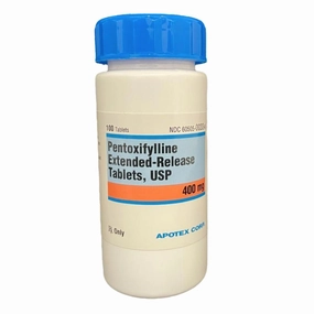 Rx Pentoxifylline ER (Generic) Tabs 400mg x 100ct poultry remedies poultry supplement goat vitamins sheep probiotics animal health boost