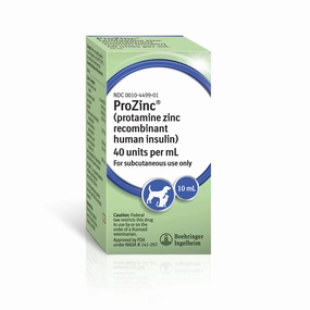 Rx ProZinc (protamine zinc recombinant human insulin) Injection for Dogs & Cats, 40 units/ml, 10ml Vial plush dog toys fluffy dog toy dog cuddle toy dog toy set stuffed toy for dogs