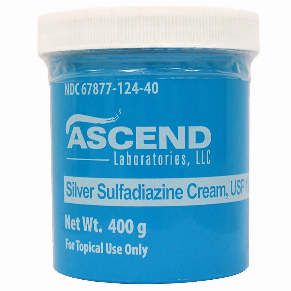Rx Silver Sulfadiazine Topical Cream 1% for Horses, Dogs, & Cats, 400 gram poultry remedies poultry supplement goat vitamins sheep probiotics animal health boost