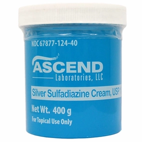 Rx Silver Sulfadiazine Topical Cream 1% for Horses, Dogs, & Cats, 400 gram poultry remedies poultry supplement goat vitamins sheep probiotics animal health boost