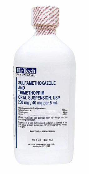 Rx SMZ/TMP (sulfamethoxazole and trimethoprim) 240mg/5mL, 473 mL Suspension plush dog toys fluffy dog toy dog cuddle toy dog toy set stuffed toy for dogs