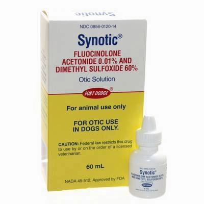 Rx Synotic (fluocinolone acetonide & dimethyl sulfoxide) Otic Solution for Dogs & Cats cat scratchers cat towers cat window perch cat heating pad cat calming spray