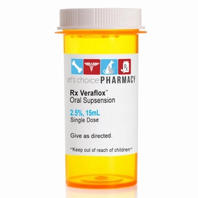 Rx Veraflox Oral Suspension, 2.5% 15ml, Single cat climbing tree cat hammock cat steps cat grooming kit cat safety gate