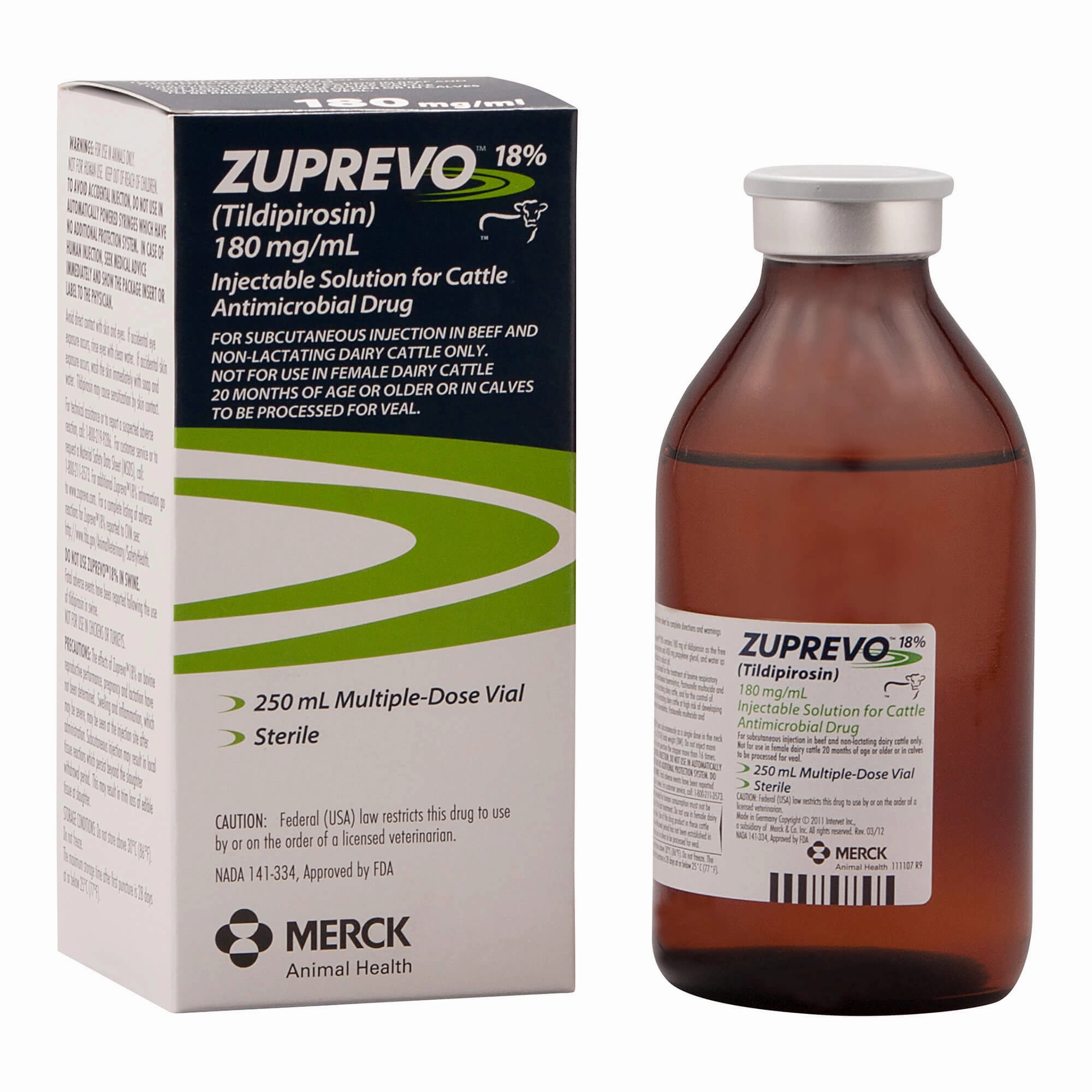 Rx Zuprevo 18% (tildipirosin) Injectable Solution for Cattle