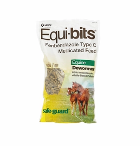 Safe-Guard Equi-bits Fenbendazole Medicated Feed Equine Dewormer, 1.25 lb tuff dog toys durable toys for dogs chew tested toys hard chew toy strong plush