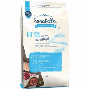Sanabelle Kitten with Poultry Dry Cat Food premium cat food dental cat treats cat chicken treats tuna cat food cat fish treats