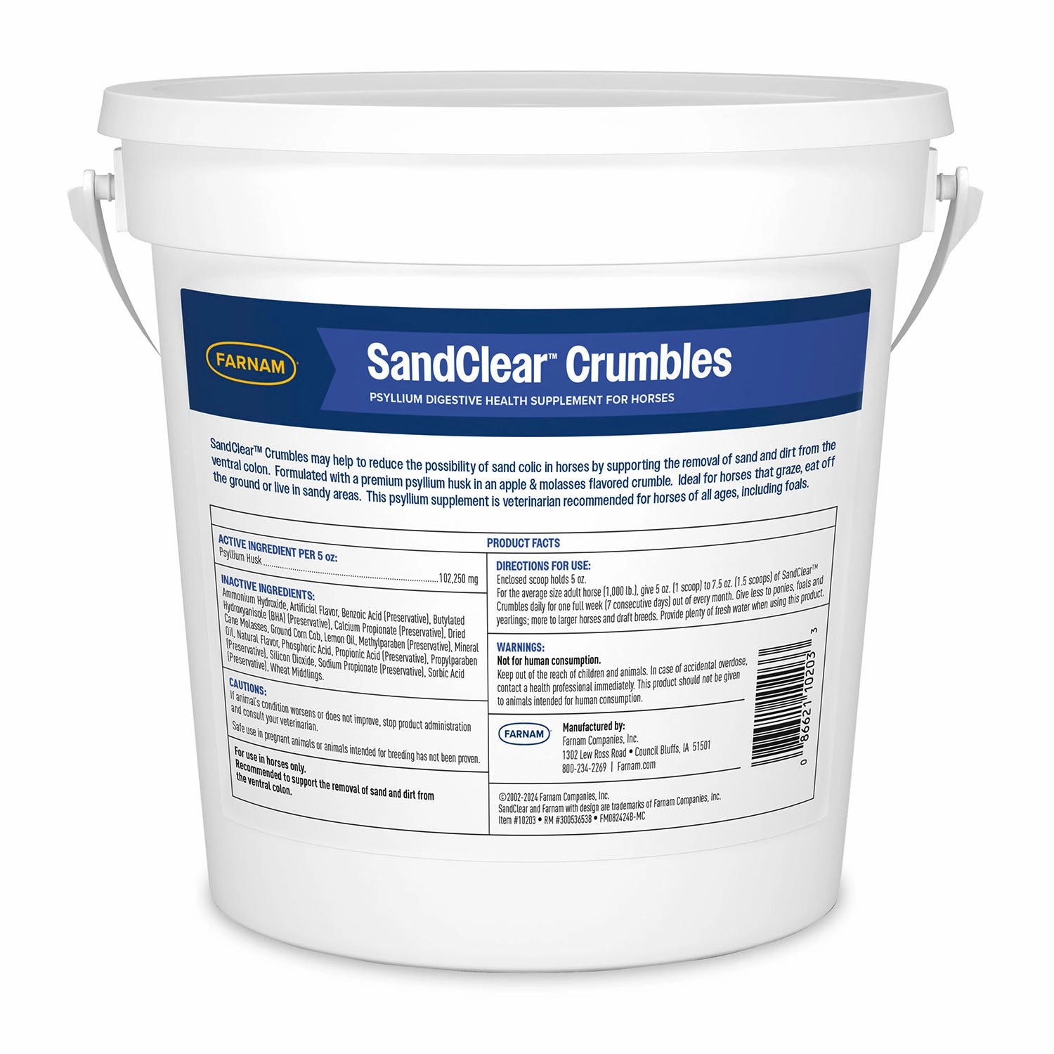 SandClear Natural Psyllium Crumbles