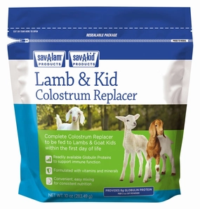 Sav-A-Lam & Kid Colostrum Replacer, 10 oz chicken supplies backyard chicken coop accessories poultry food chicken vitamins