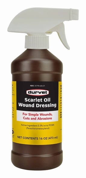 Scarlet Oil with Sprayer for Horses, 16 oz poultry remedies poultry supplement goat vitamins sheep probiotics animal health boost