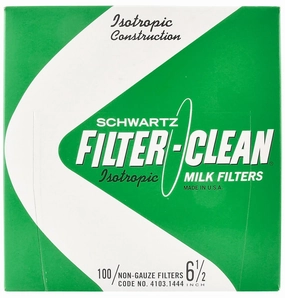 Schwartz Filter-Clean Disc Milk Filters chicken supplies backyard chicken coop accessories poultry food chicken vitamins